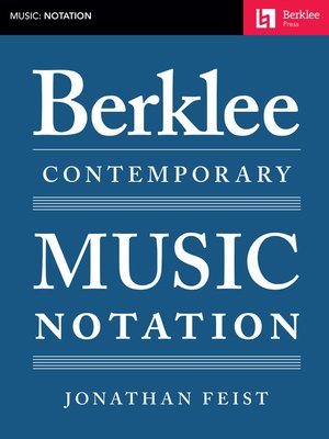 cover image of Berklee Contemporary Music Notation